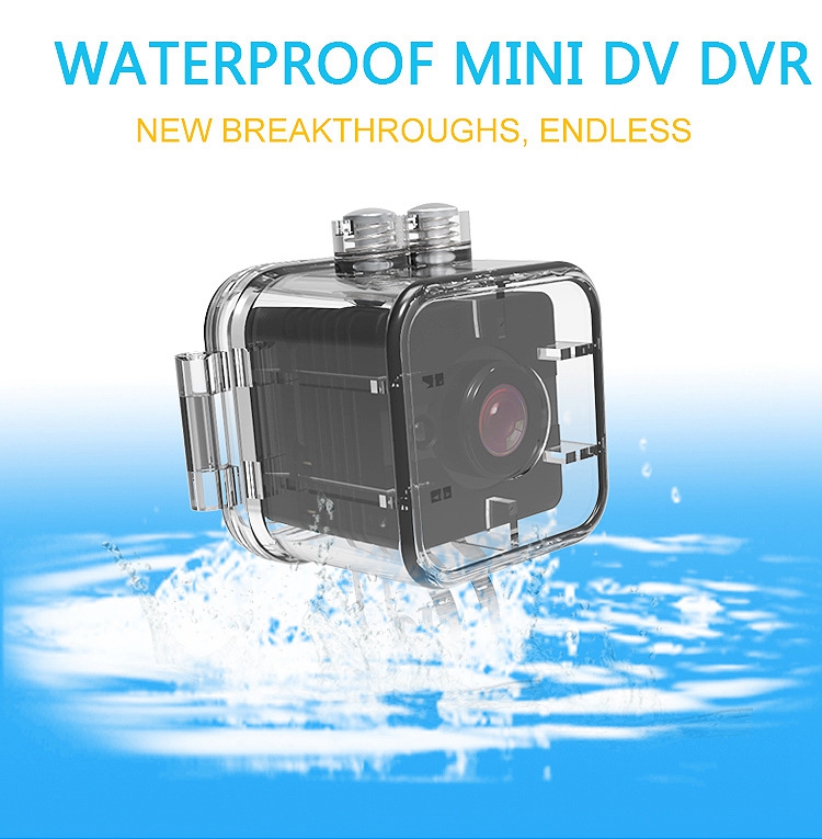 SQ12 with night vision Sports DV outdoor riding air waterproof mini HD 1080P digital camera