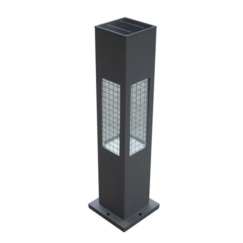 Solar led outdoor path lights LED 2.5W Bollards solar square garden light(jr-cp80)