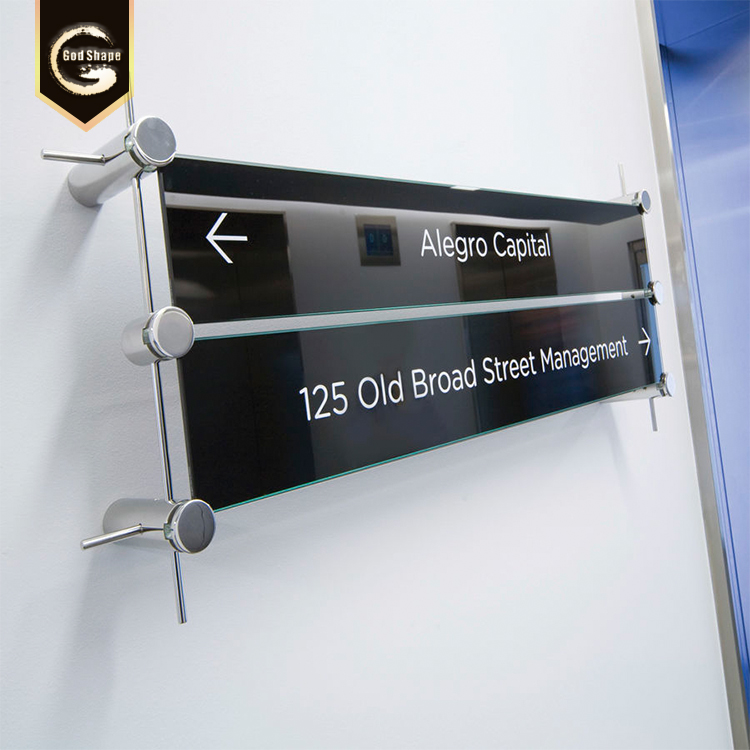 Stainless Steel Office Apartment Hotel Room ID Plaque Number Door Sign Plate