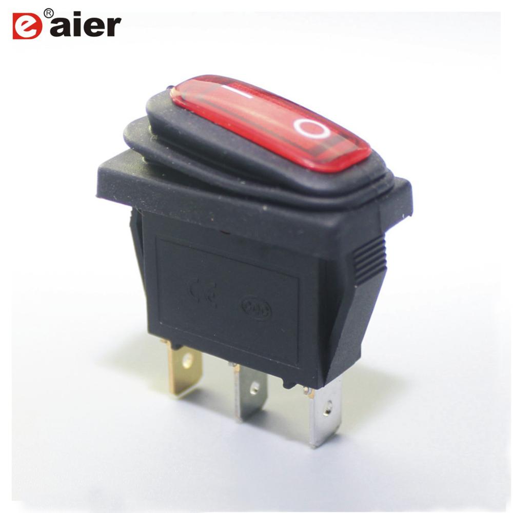 20A 125VAC ON OFF SPST Waterproof Switch Rocker Taiheng Rocker Switch T120