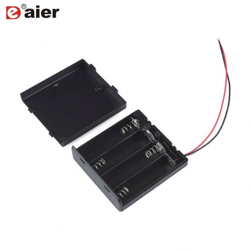 ON OFF Switch 4AA Battery Holder For 4 AA Batteries