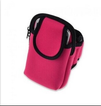 Cell Phones Armband Holder With earphone Pouch For iPhone 6