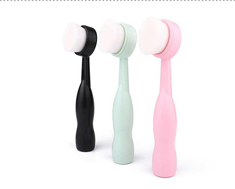 Toothbrush Standing Soft Synthetic Bristle Pore Soft Cleansing Portable Facial Brush