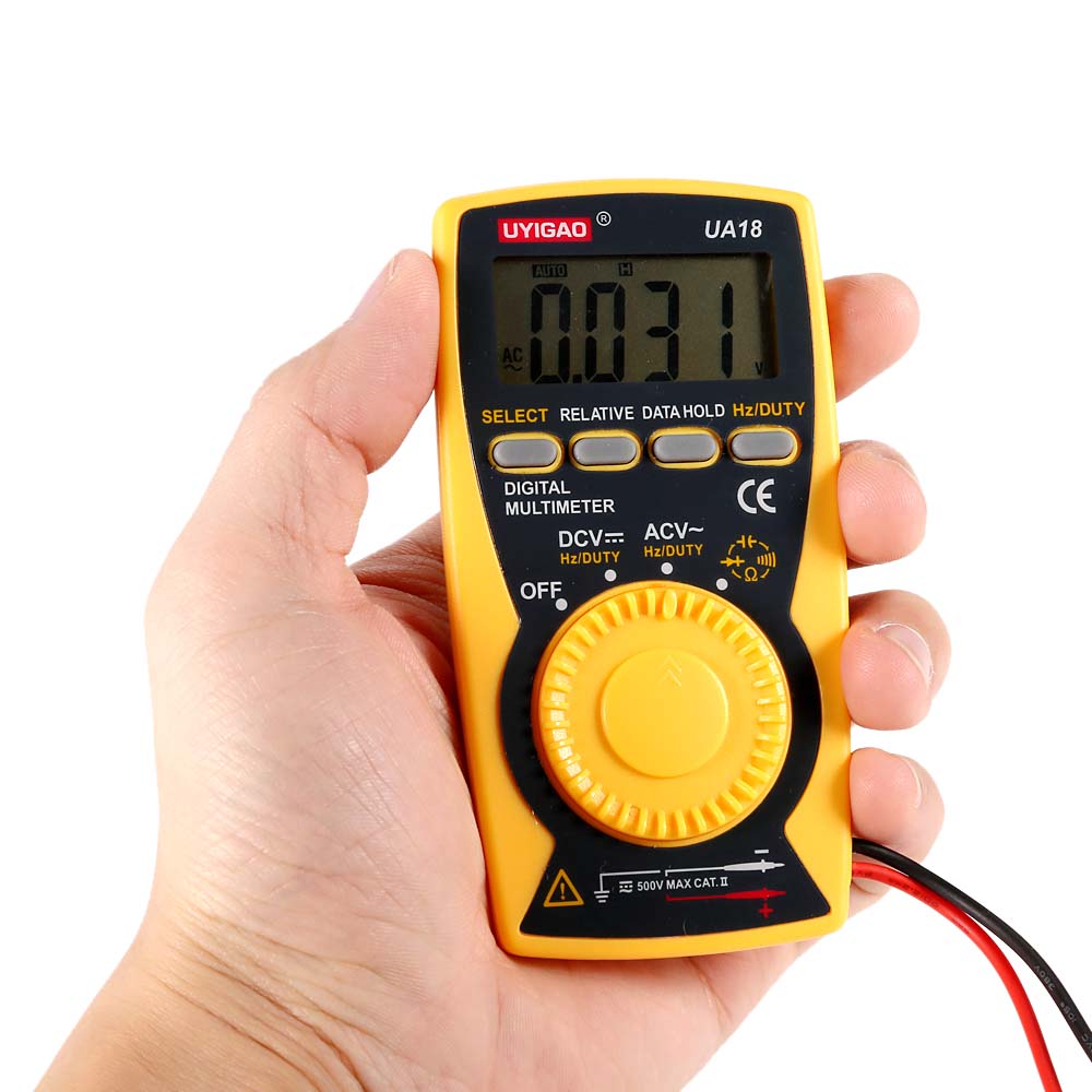 Digital Multimeter Portable Auto DMM Voltmeter Ohmmeter multimetro digitais Tester AC/DC Voltage Resistance diagnostic-tool