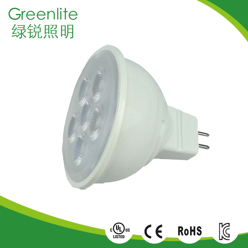 2018 New design high precision led spotlights 4W MR16C GU5.3 short warm-up time indoor lighting