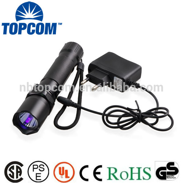 High Power Ticket And Jewelry Inspection UV Blacklight Torch