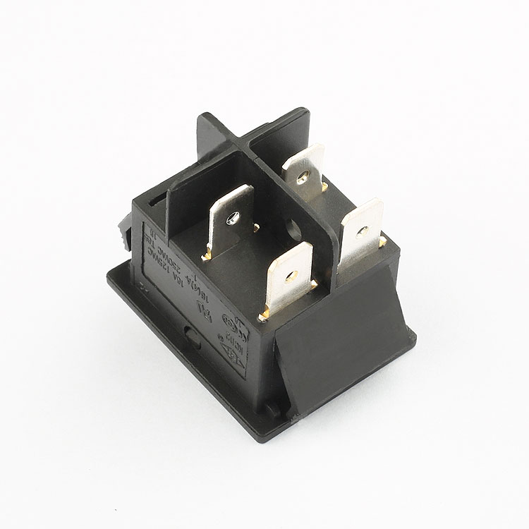 led 16a 250vac t125 55 rocker switch  kcd2