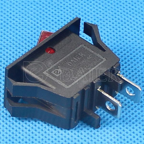 SPST 2 Position Carling Rocker Switch T125 1E4 With Solder Terminal