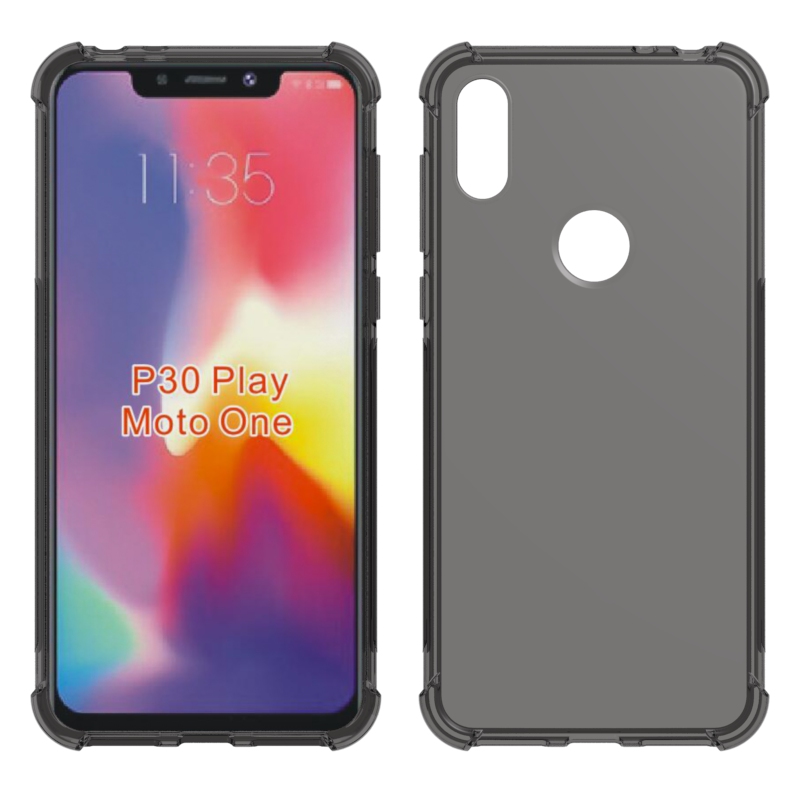 Transparent Shockproof soft Tpu cover case for Motorola moto P30 Pay