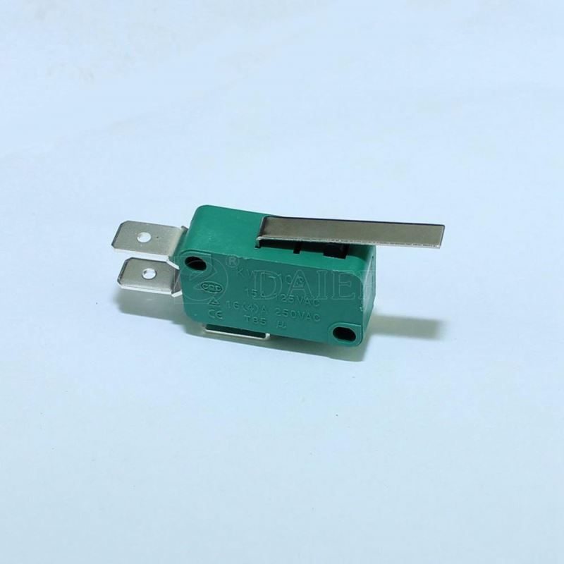 T85 16A Single Pole ON OFF Reset Long Lever Joystick Microswitch