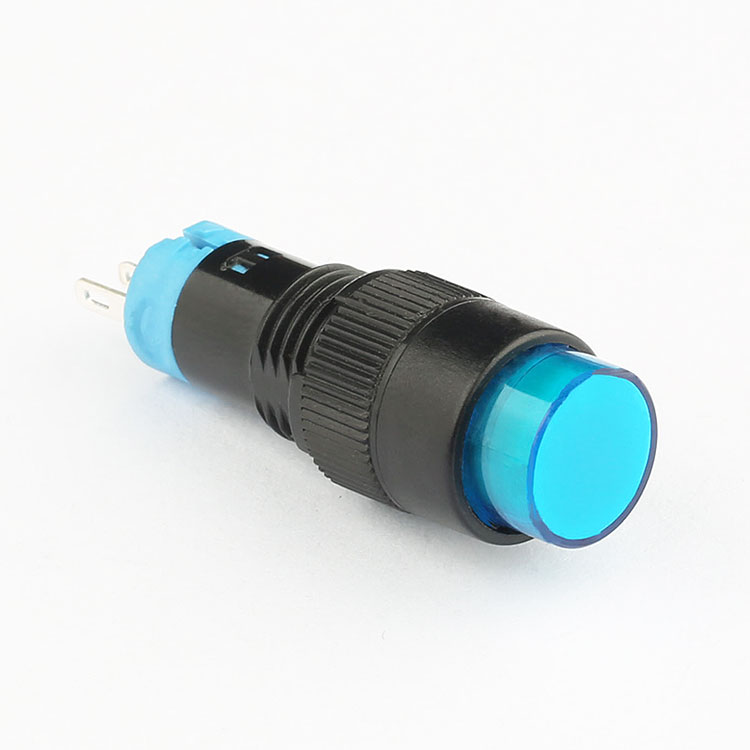 10mm 3 pins round push button starter switch