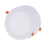 Smd New Warm White 3000k 24w Full-custom Surface Mounted Round Led Panel Light 18w