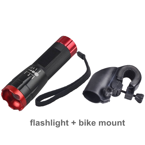 10W Bike Front Cycling Headlight 300LM Zoom LED Mountain Bicycle Light