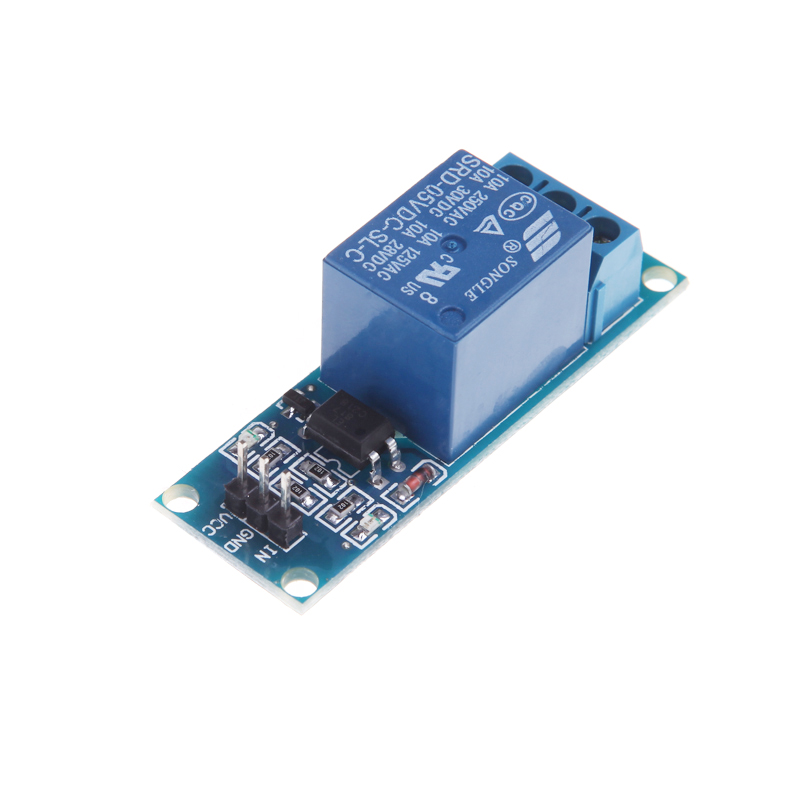 New Arrival 1 Channel Relay Module Relay Interface Board for Arduino PIC AVR MCU DSP ARM 5V Low Triggered Voltage Regulator