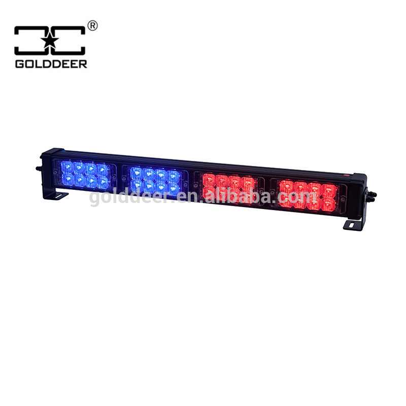 Blue and Red LED Warning Dash Deck Lights led Strobe light bar for Emergency Vehicles (SL782)