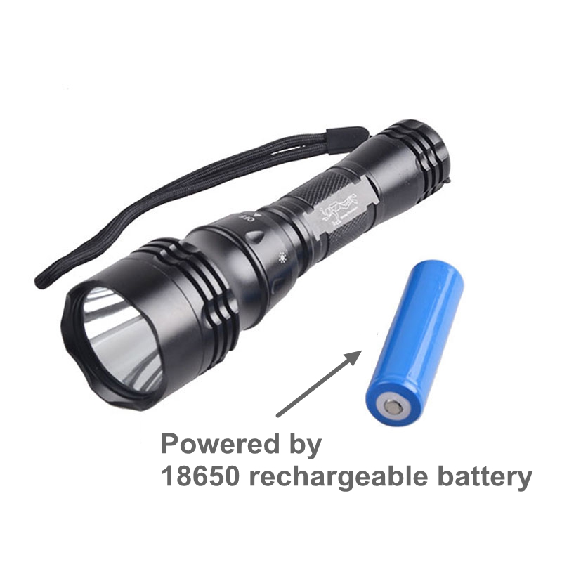 Rechargeable Underwater 100M LED Dive Light High Performance LED Waterproof Light