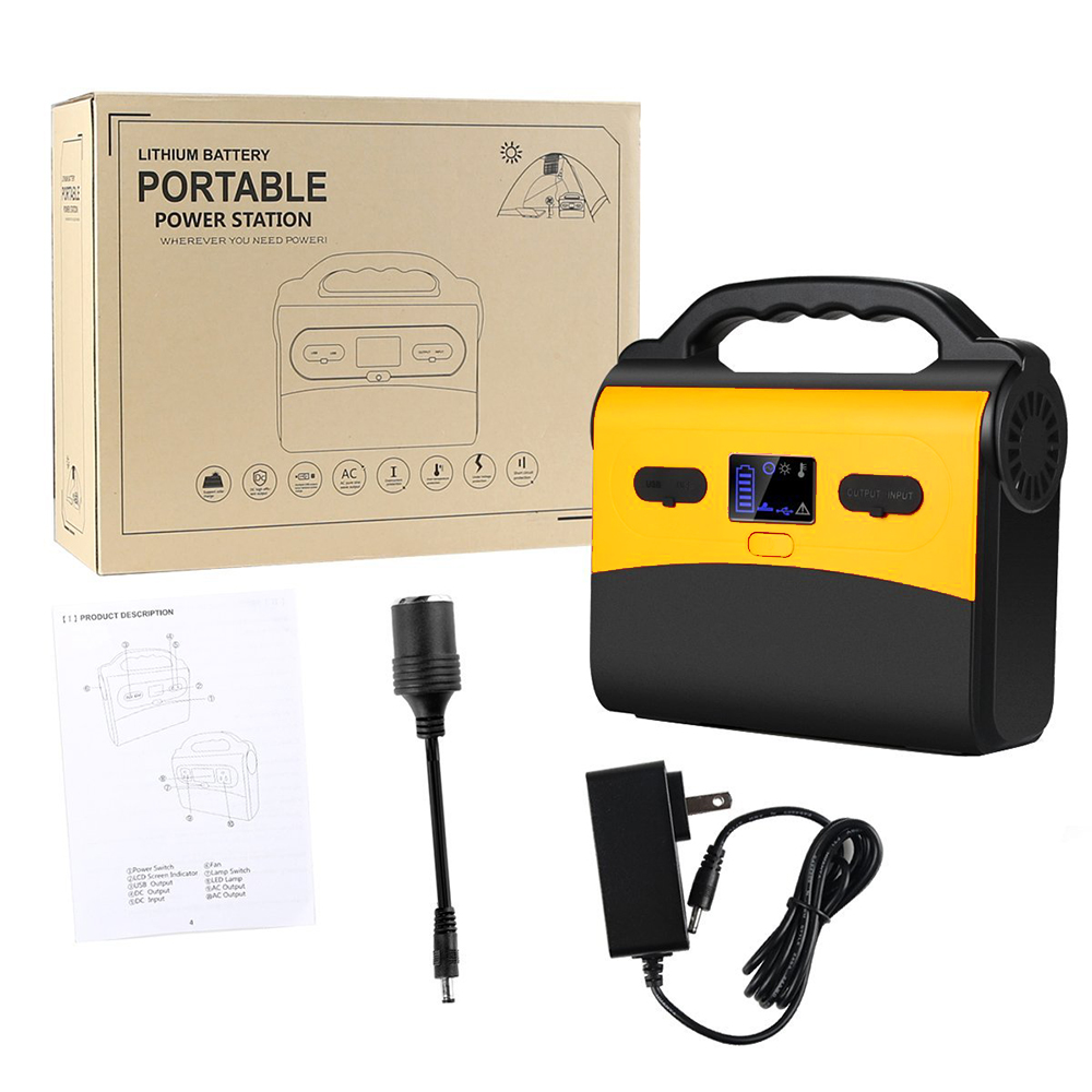 200Wh Portable Solar Power Pack Solar System Solar Generator 110V/220V/230V