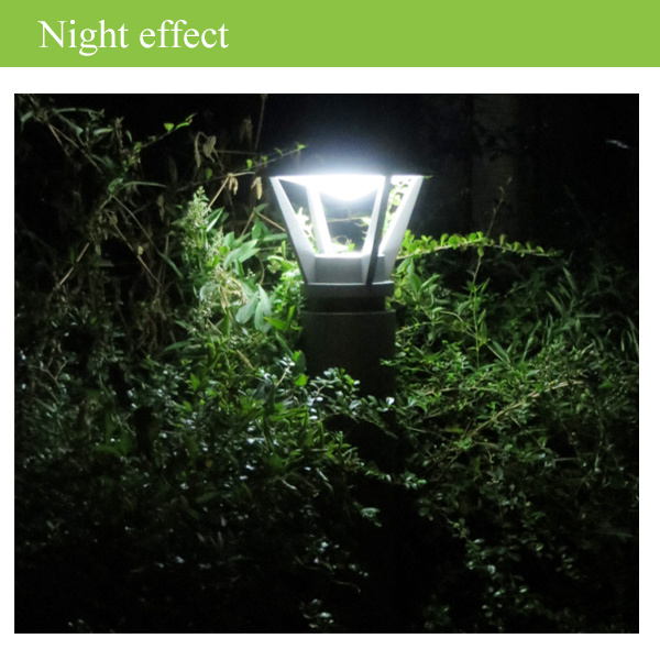 waterproof led street light bollards light lawn led outdoor light new garden solar lamp(JR-CP09)