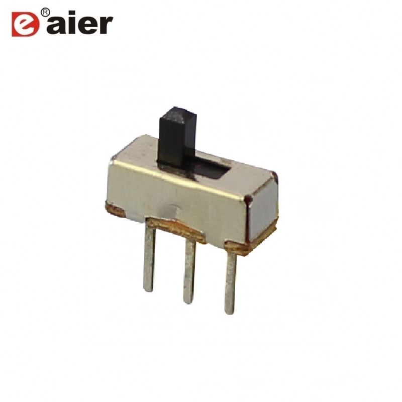 Mini Single Pole Double Throw 3 Pin PCB Slide Switch 2 Position