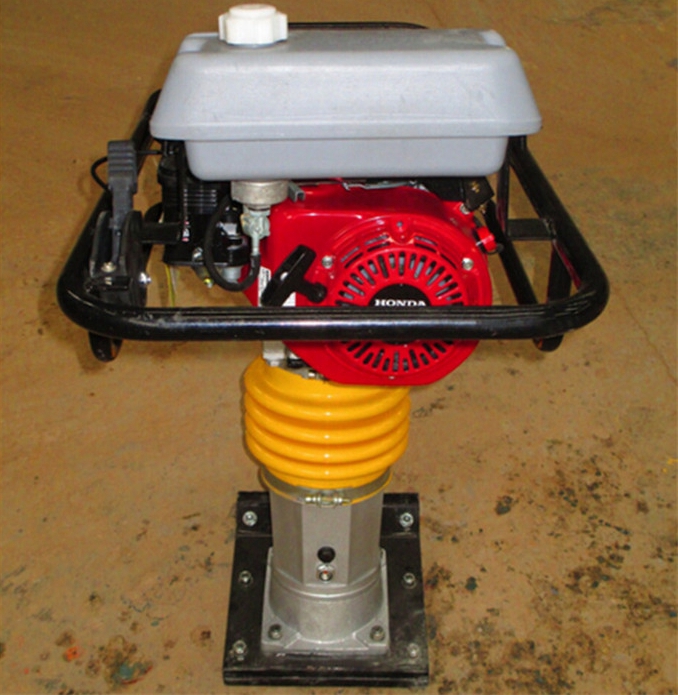 small construction equipment gasoline vibration tamping rammer