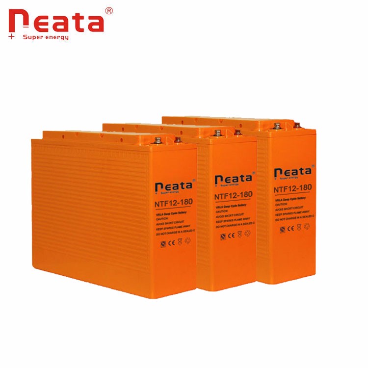Cheaper price Neata wholesale 12v180ah front terminal long life  lead-acid rechargeable battery