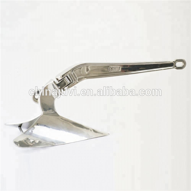 stainless steel galvanized yacht boat plow anchor