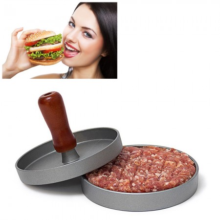 Stuffed Burger Press Hamburger Grill BBQ Patty Maker Juicy Cooking Tool