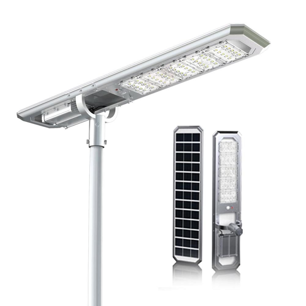 Waterproof LED light solar outdoor 48 led solar street light with inbuilt batteries