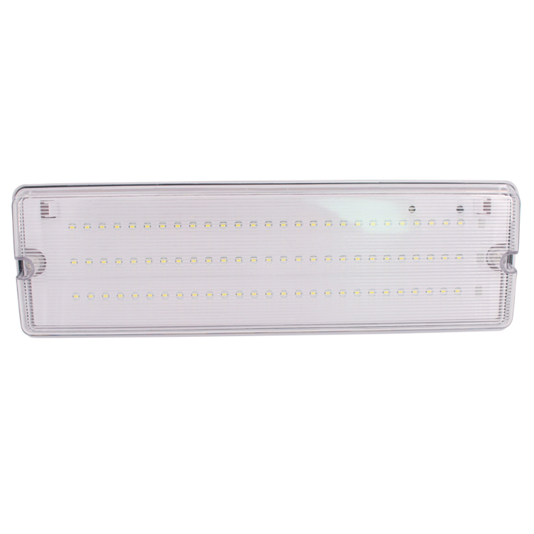 8W Non Maintained Emergency Smoke Fire Alarm EXIT LIGHT E3M Bulkhead