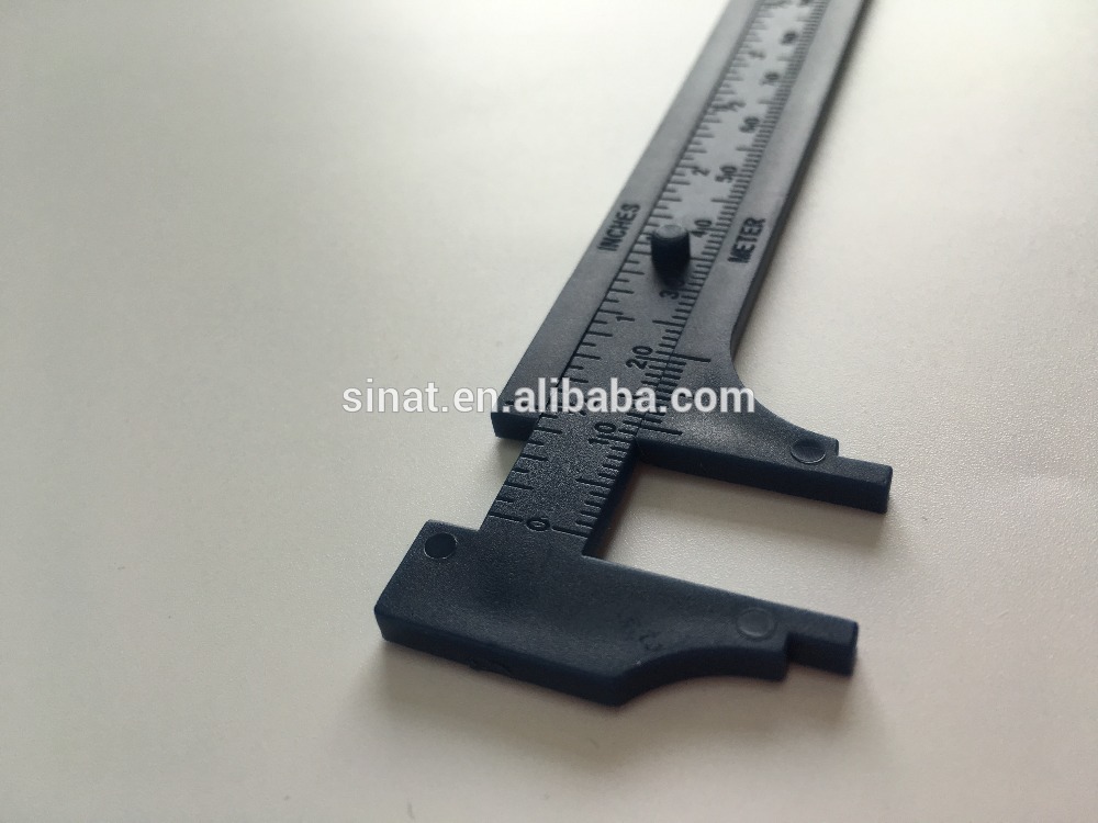 0-100mm 4inch Plastic vernier caliper measuring tools