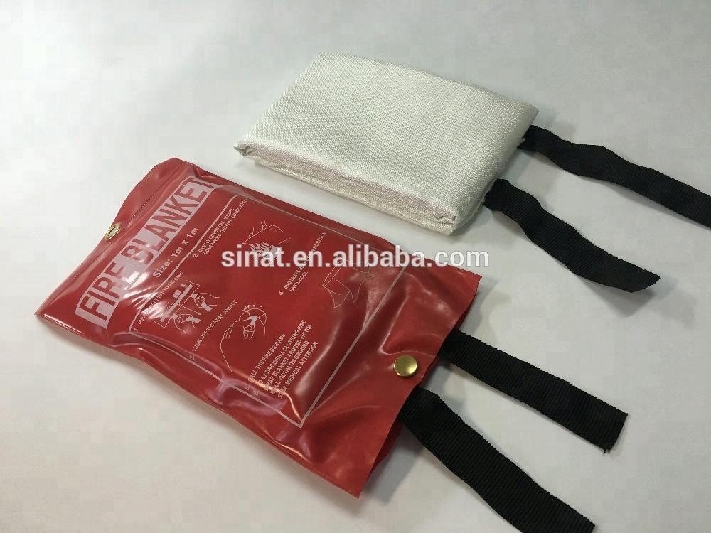 Emergency Fire Extinguishing Fiberglass Blanket 4x4