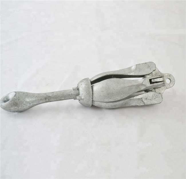 yacht anchor galvanized Grapnel folding Anchor for sale JVFL