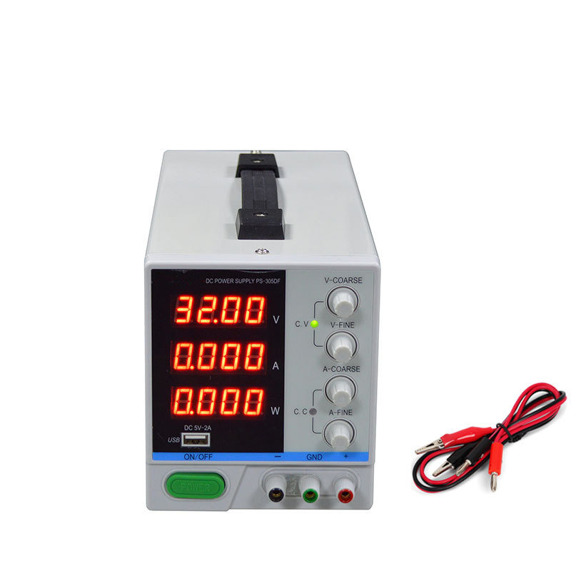 30V5A certificate PS-305DF regulated power supply testing and maintenance of plating car power supply