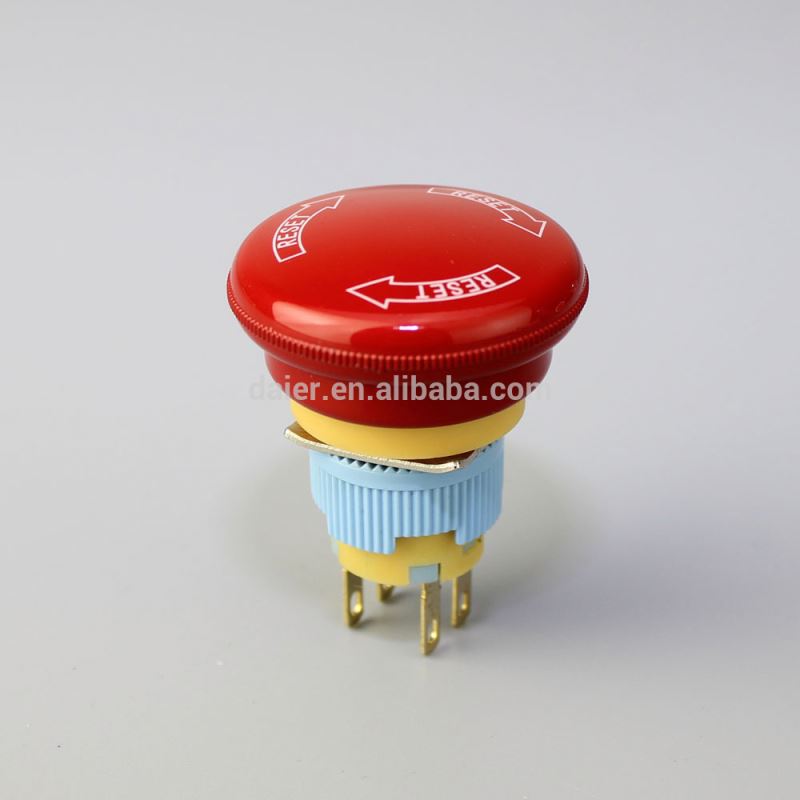 22mm waterproof power start push button