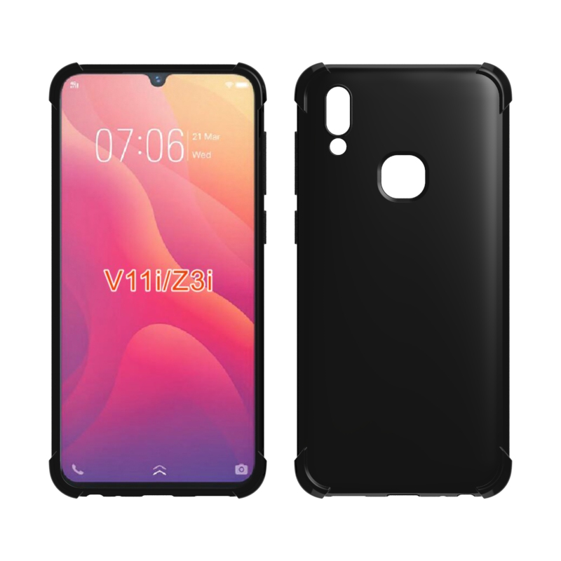 For Vivo Z3i Transparent Shockproof cover soft Tpu drop Protect case