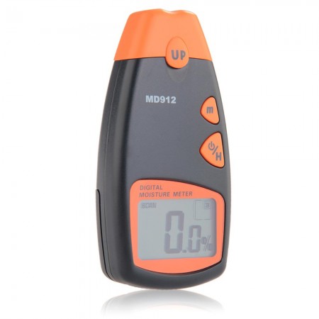 MD-912 Digital Wood Tree Timber Damp Moisture Meter Humidity Detector 2%-60%