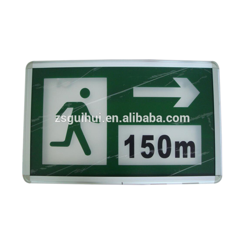 Ceiling Recessed Mounted LED Emergency Light Exit Sign emergency warning exit signs