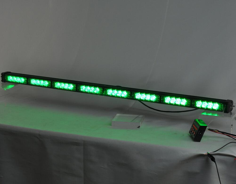 32W Traffic Directional Red White Flashing Warning car led light bar(SL244)