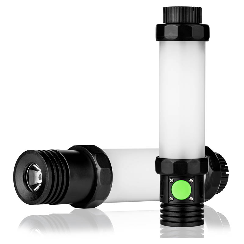 Magnetic Function Red light flashing Waterproof LED Diving Flashlight Torch