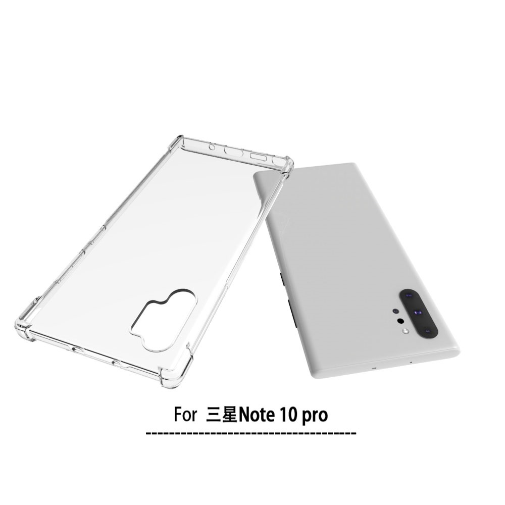 Shockproof Tpu case for Samsung galaxy Note 10 Pro Soft cover