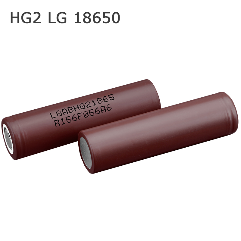 High Rate Discharge 3.6V HG2 18650 3000mAh 20A Rechargeable Lithium Battery Replacement for LG chem li ion cell