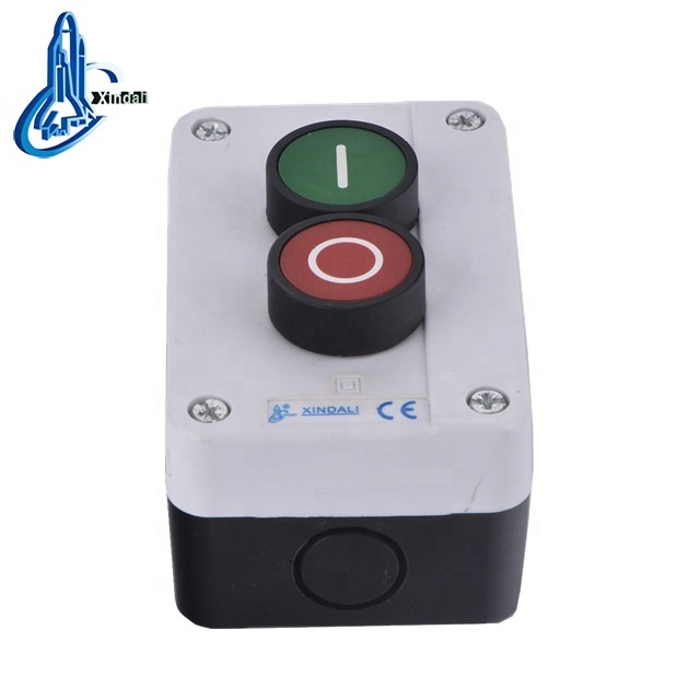 2015 hot selling control box switch/2 push button LAY5-BE211P