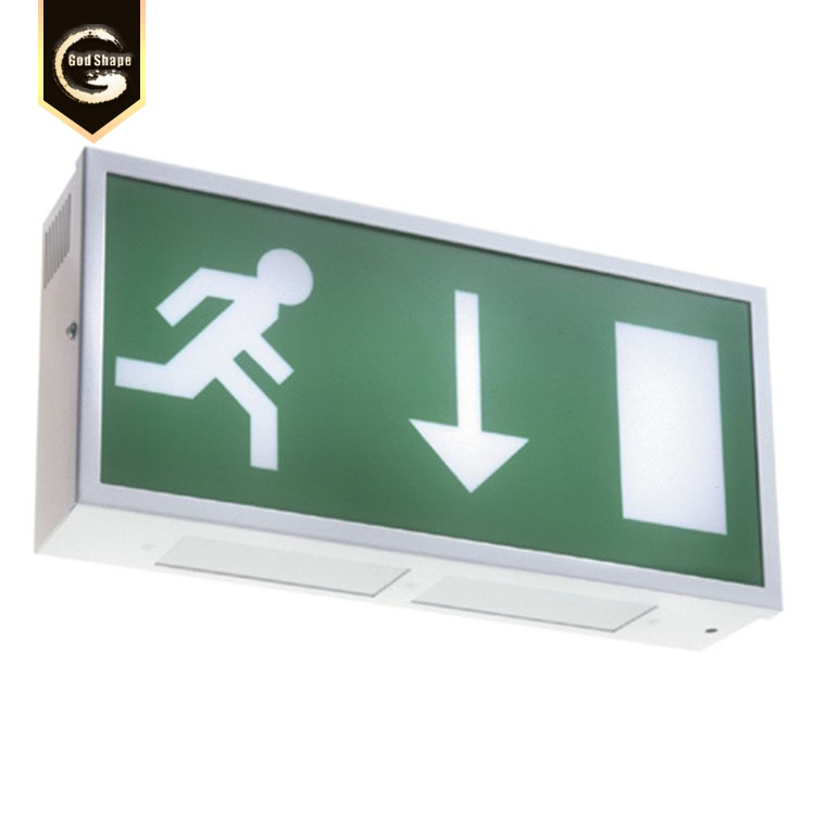 High Quality Wall Mounted Emergency LED Exit Sign Light
