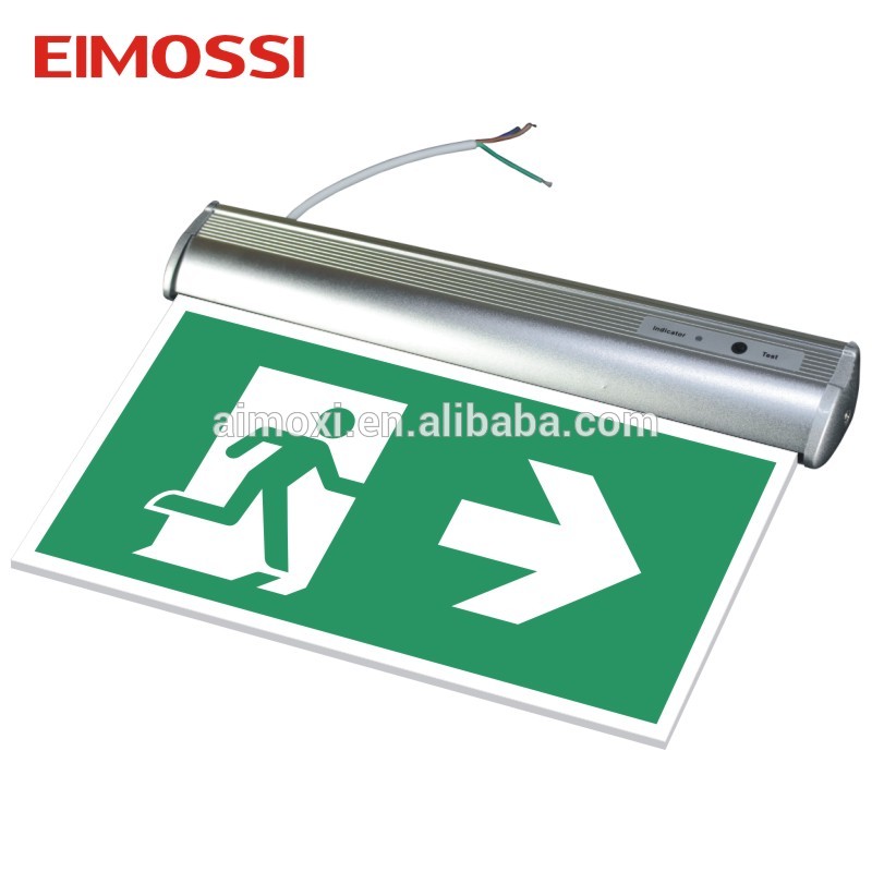 CE 3H Emergency EXIT Sign Double Side Aluminum Housing