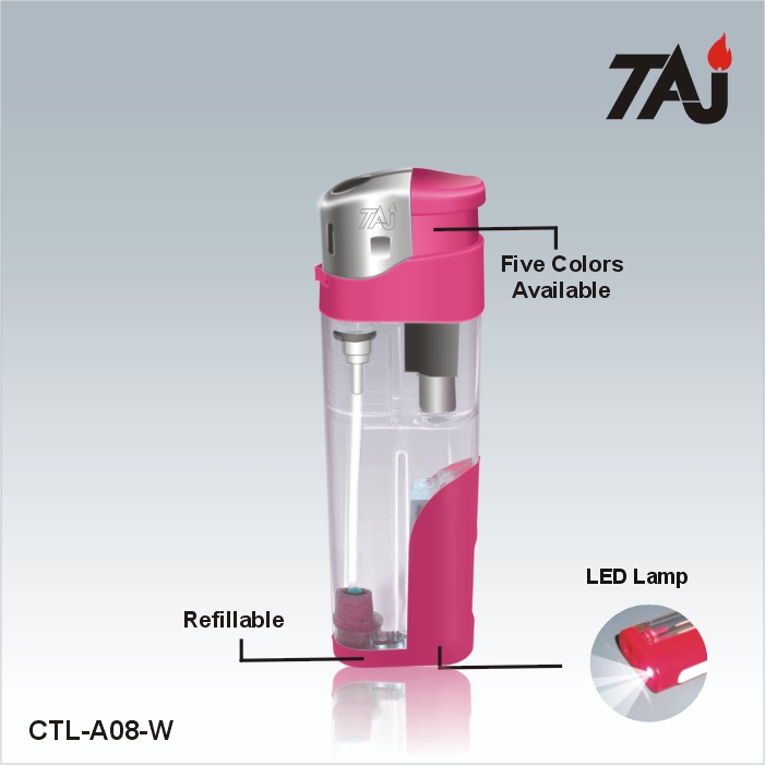 2018 2019 Canton Fair TAJ Brand electronic led gas lighter