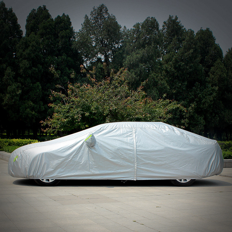 Manufacturer Full body waterproof Anti-UV outdoor 190T Polyester car cover sun