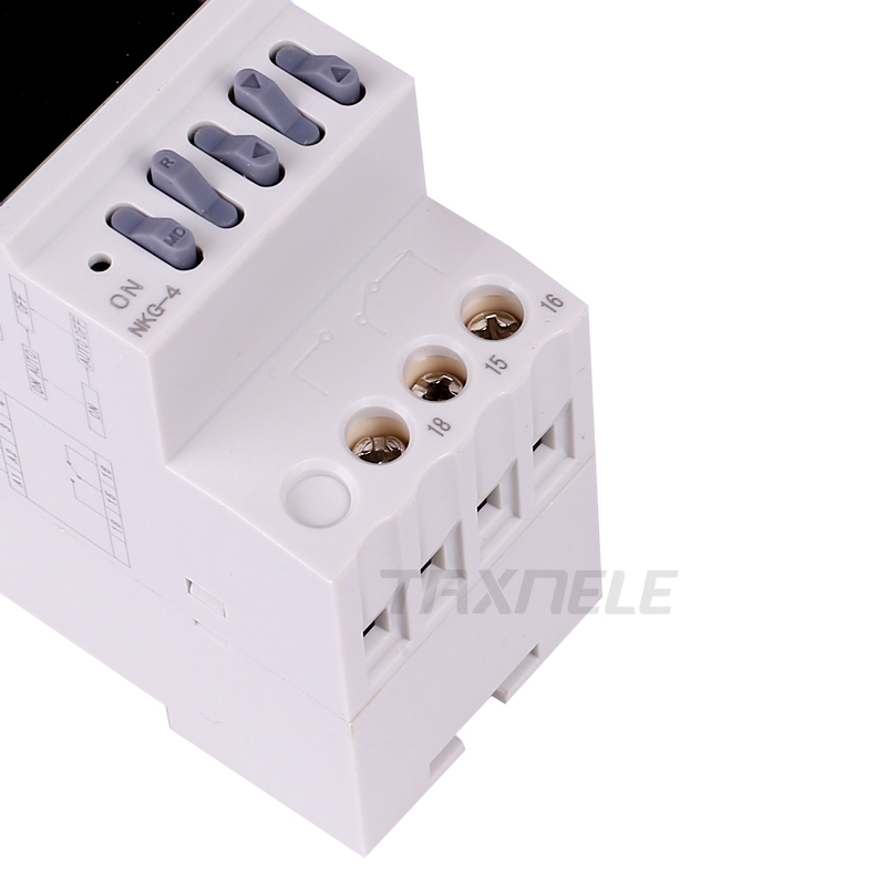 NKG-4 Din Rail Timer Switch School Bell Controller Digital Weekly Programmable , Timer Switch 220V digital Auto Bell controller