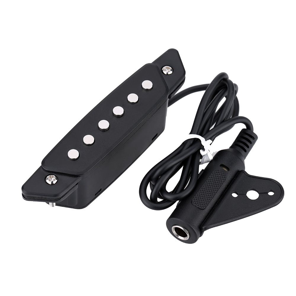 Magnetic Sound Hole EQ Equalizer Preamp Guitar Sound Hole Pickup for 39 to 42 Acoustic Folk Guitar