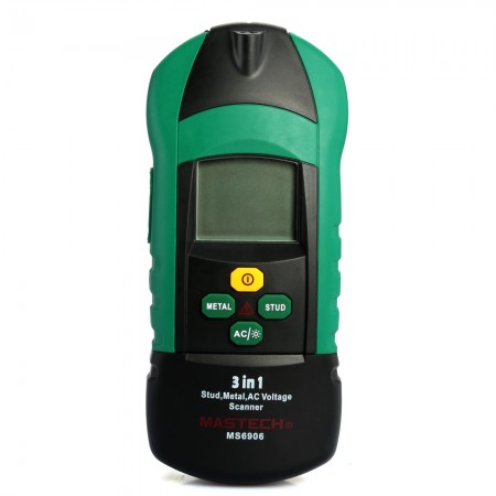 MASTECH 3 in 1 Scanner Detector Tester Meter Stud Metal Wood Finder AC Voltage LCD