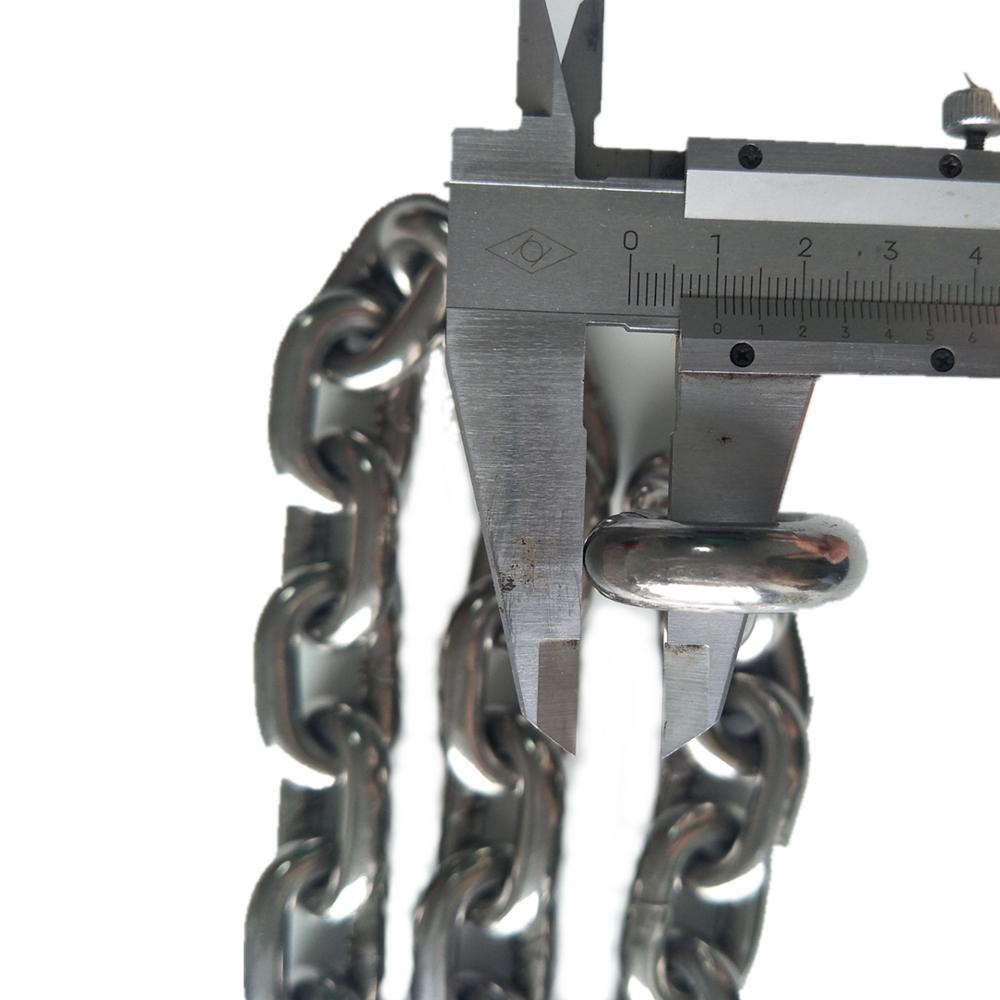 anchor chain 6mm 316 stainless steel anchor chain